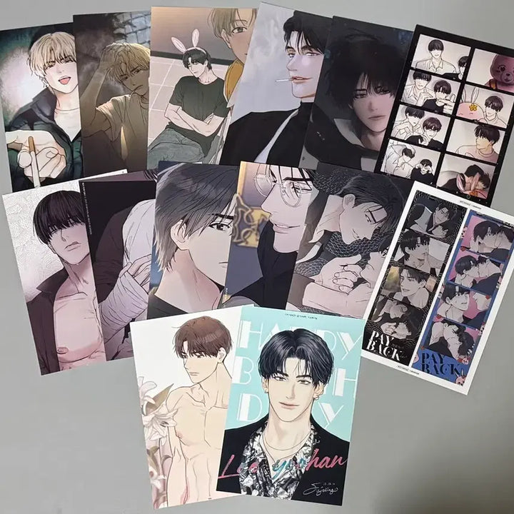[BUNJANG] PAYBACK Collection Photocard Bundle Set (15 types) / 페이백 컬포 컬렉션 포토카드 15종 일괄+프박