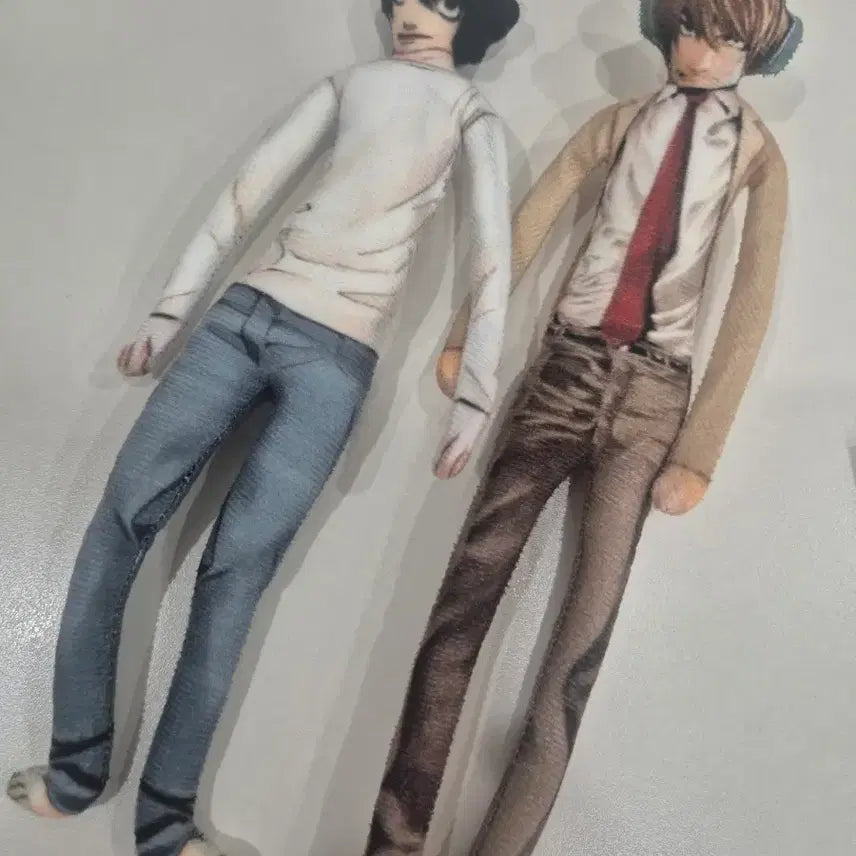 [BUNJANG] Death Note L &amp; Light Wire Dolls Bundle / 데스노트 L, 라이토 철사 인형