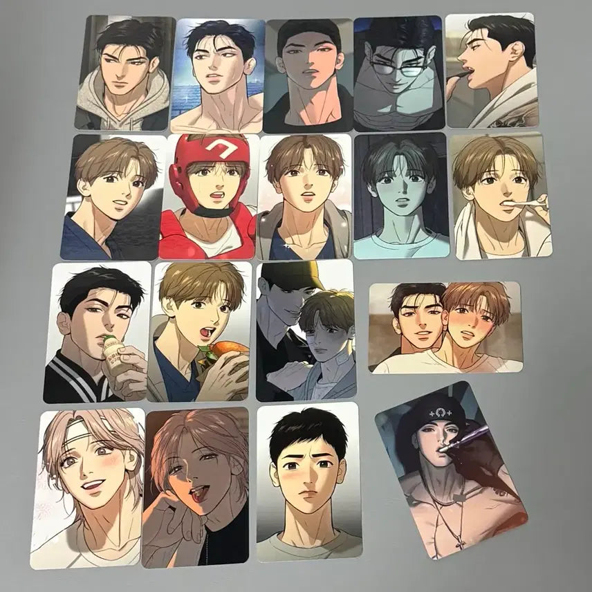 [BUNJANG] JINXSE Cult Four Collection Photocard Bundle Set (18 pcs) / 징크스 컬포 컬렉션 포카 18장 일괄