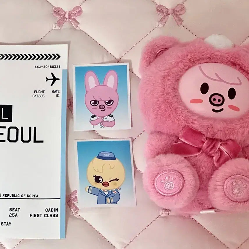 [BUNJANG] Stray Kids SKZoo Dwaekki Bbokkari Plush / 스트레이키즈 스키즈 스키주 슼부부 skzoo 돼끼 뽁아리