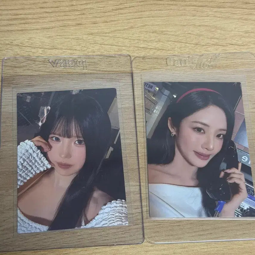 [BUNJANG] Song Hayoung Park Jiwon Limited Edition Photocard Bundle Set (100 pcs) / 송하영 박지원 테레카 100장 한정카드 일괄판매