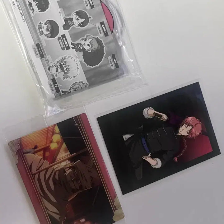 [BUNJANG] Gintama Kamui Yoshikawa Enjou KadoKyarachi Acrylic Stand, Pashacore, Wafer Card Bundle Set / 일괄) 카무이 요시와라 염상 카도캬라 아크릴스탠드, 파샤코레, 웨하스