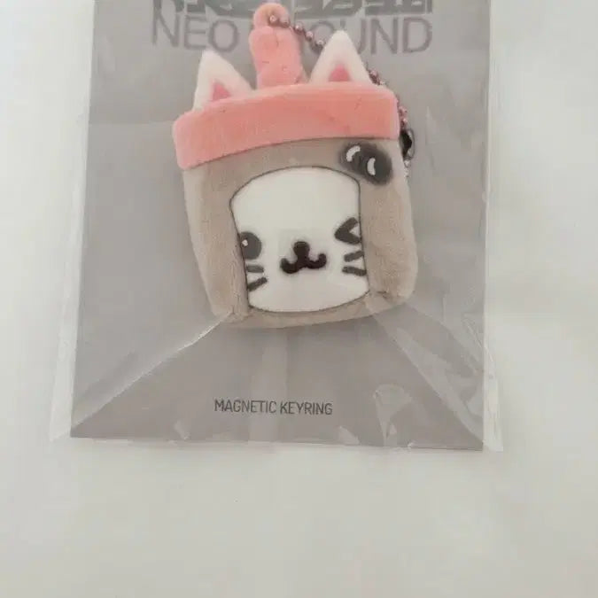 [BUNJANG] NCT 10th Anniversary Neo City Magnet Keychain Bubble Cat / [미개봉] 엔시티 10주년 팝업 네오그라운드 마그넷 자석 키링 버블냥