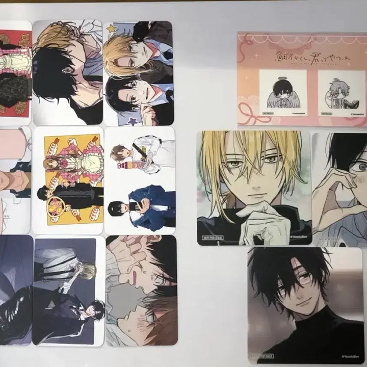 [BUNJANG] TASHIRO TUNICK Bundle Set Postcard, Coaster, Sticker, Lenticular / 타시로 투니크 방포,코스터,엽서,띠부실 특전 일괄 판매