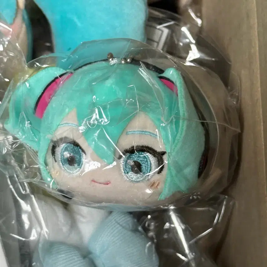 [BUNJANG] Hatsune Miku Fuwa Kororin Mascot Plush Keychain / 후와코로링 미쿠 마스코트 누이 인형 키링