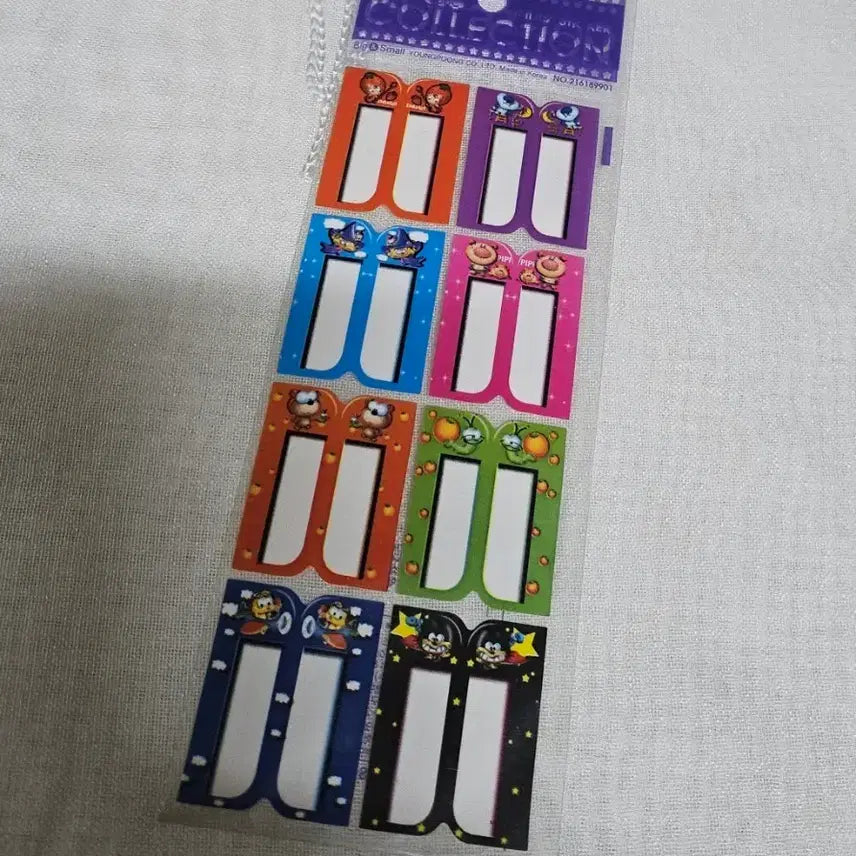 [BUNJANG] Vintage Diary Index Sticker Set / 고전문구 다이어리 인덱스 스티커 레트로 빈티지 영풍문고 다꾸 캐릭터