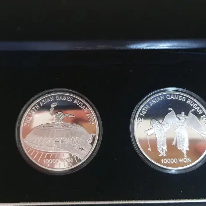 [BUNJANG] 2002 Busan Asian Games Commemorative Coin Set (Silver) / [한정할인] 2002년 부산 아시아경기대회 기념 주화 세트(부산 아시안게임 기념 은화)