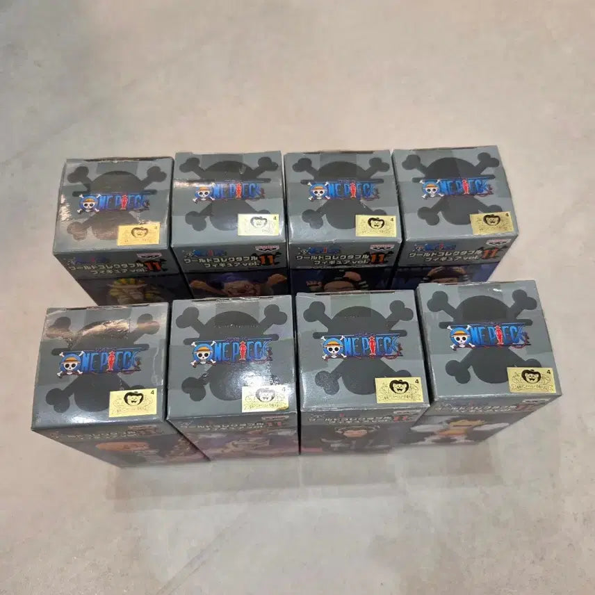 [BUNJANG] World Collectable Figure Vol. 11 Impel Down Arc Set / 월콜 11탄 임펠다운편 8종 판매합니다.