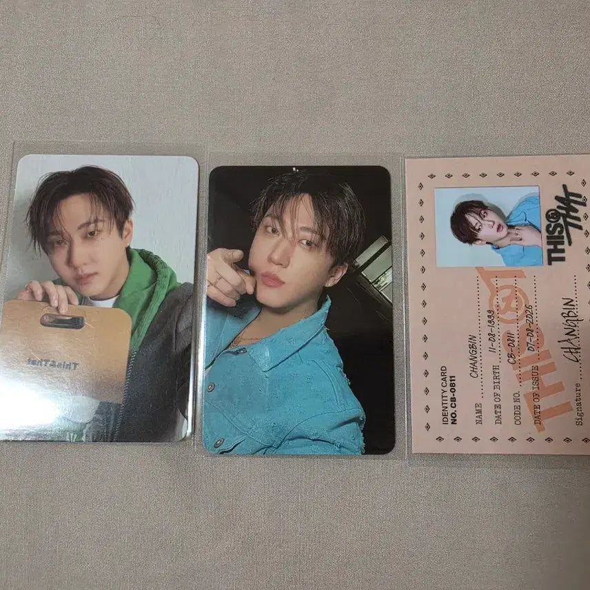 [BUNJANG] Stray Kids Changbin Album Photocard Bundle Set / 디스앤댓 창빈 앨포 일괄 양도