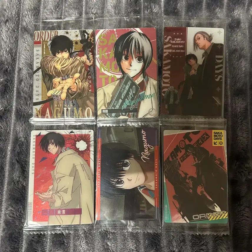 [BUNJANG] Sakamo Days Sakaday Nagumo Yoichi Original Drawing Rare Wafers / 사카모토데이즈 사카데이 나구모 요이치 원화 레어 웨하스 애니화