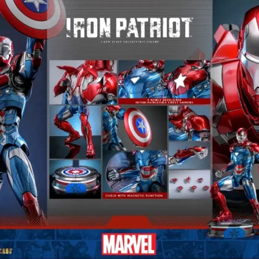 [BUNJANG] Hot Toys CMS021 Iron Patriot Limited Edition / 핫토이 cms021 아이언패트리어트