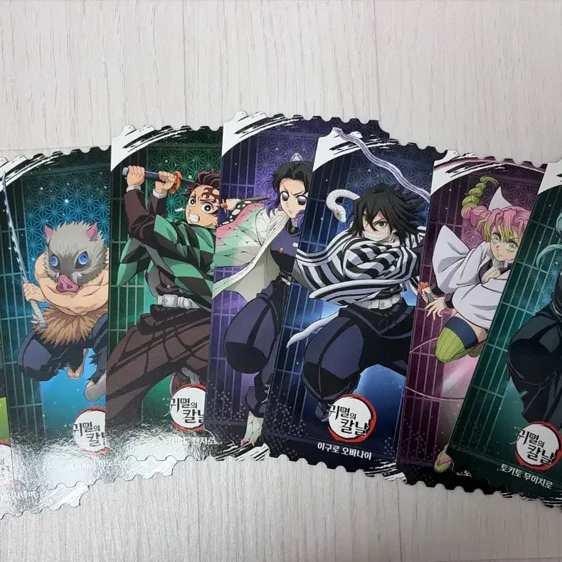 [BUNJANG] Demon Slayer: Kimetsu no Yaiba Movie Ticket Set (7 Types) / 반택포)귀멸의칼날 무비티켓 7종