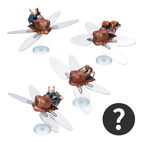 [BUNJANG] Ghibli Castle in the Sky Flaptter Figure Set (5 Types) / 지브리 천공의 성 라퓨타 플랩터  피규어 전 5종세트