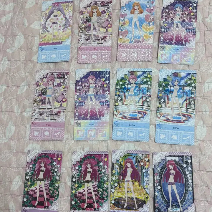[BUNJANG] Pripara Million Live Card Bundle Set (6 Coord, 12 Character, 9 Fragment) / 프리파라 밀피 37장 일괄