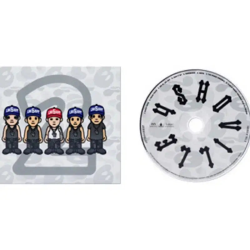 [BUNJANG] Longshot x Bape Collaboration Sealed Album &amp; Photocard / 롱샷X베이프 콜라보 미개봉 (앨범, 포카, 반팔X)