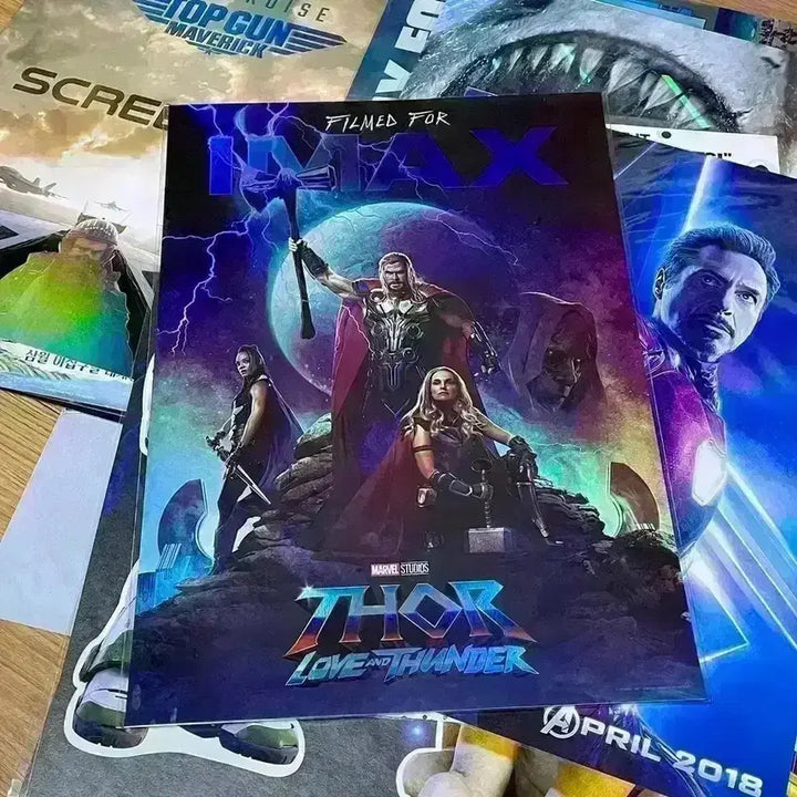 [BUNJANG] Thor: Love and Thunder Special Screen Posters and Collectibles / 토르 러브앤썬더 4DX 돌 포스터 아이맥스 스크린엑스 리얼디 특별관 포스터 씨네큐 필름마크 아트카드 오티 오리지널티켓북포스터