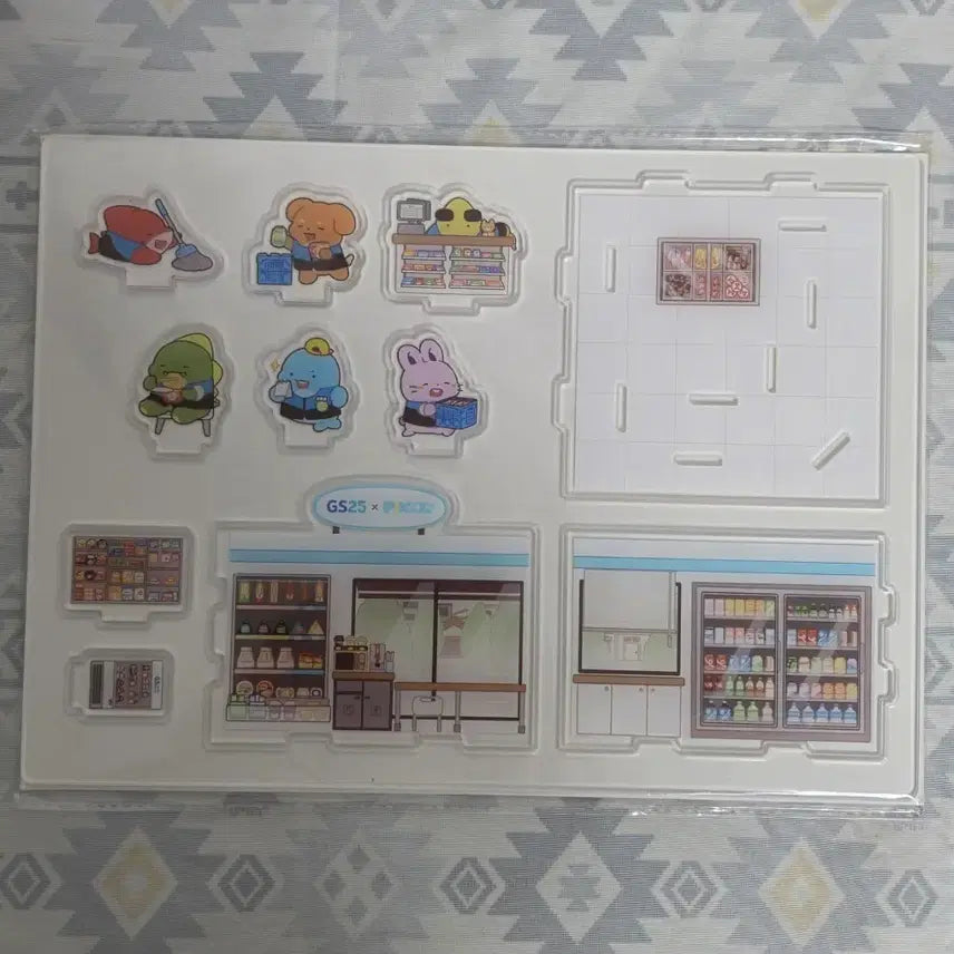 [BUNJANG] Pixelly GS Acrylic Diorama (Sealed) / 미개봉 픽셀리 gs 아크릴 디오라마 원가양도 (수수료 포함)