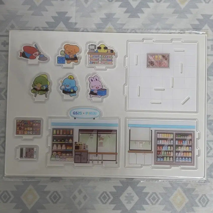 [BUNJANG] Pixelly GS Acrylic Diorama (Sealed) / 미개봉 픽셀리 gs 아크릴 디오라마 원가양도 (수수료 포함)