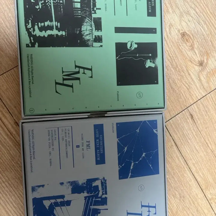 [BUNJANG] SEVENTEEN FML 19th Mini Album 3 Types (Mint/Blue/Pink, Unsealed) / 세븐틴 FML 19집 미니앨범 3종 (민트/블루/핑크, 개봉됨) 판매합니다!