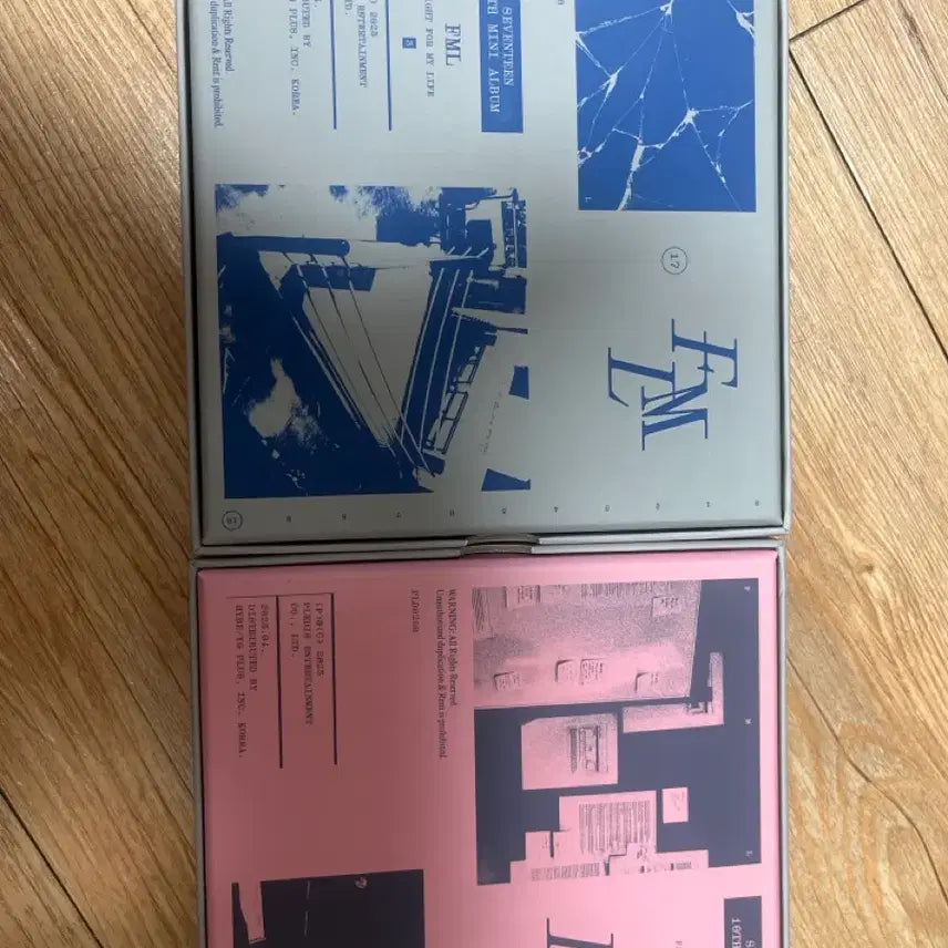 [BUNJANG] SEVENTEEN FML 19th Mini Album 3 Types (Mint/Blue/Pink, Unsealed) / 세븐틴 FML 19집 미니앨범 3종 (민트/블루/핑크, 개봉됨) 판매합니다!