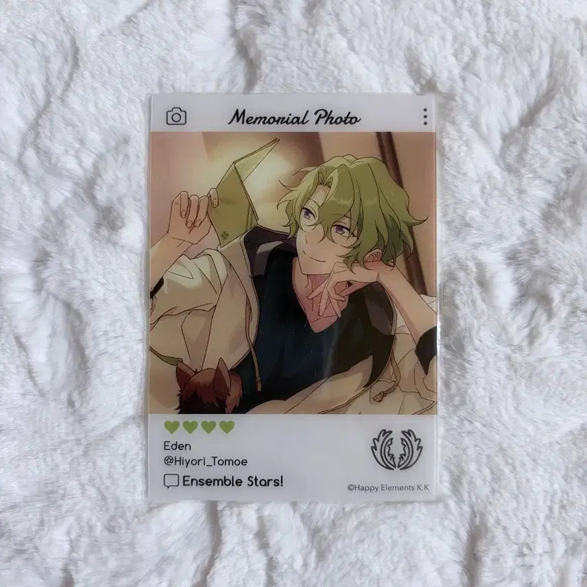 [BUNJANG] Ensemble Stars! EmoCard Vol. 1 Tomoe Hiyori Eden Eve Clear Card / 앙스타 에모카 1탄 토모에 히요리 에덴 이브 클리어카드 추억 앙상블스타즈