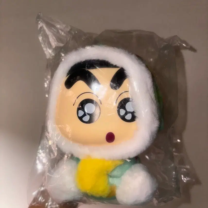 [BUNJANG] Crayon Shin-chan Pajama Shiro &amp; Rabubu Plush Set / 짱구 잠옷 흰둥이 라부부 인형 2개 세트