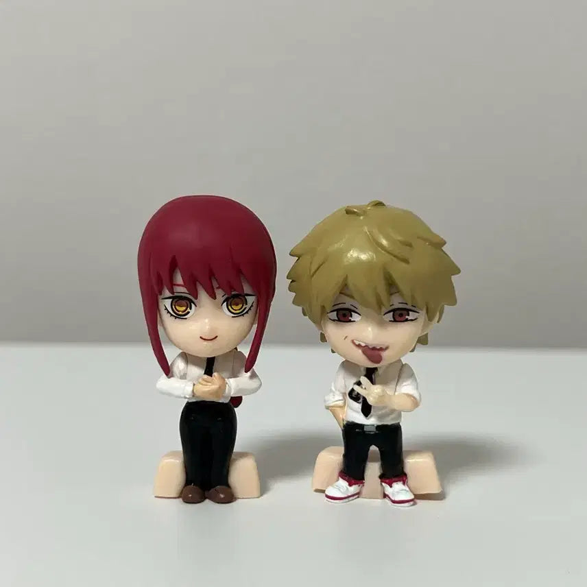 [BUNJANG] Chainsaw Man Denji Makima Japanese Gacha Mini Figures Bundle Set / 체인소맨 덴지 마키마 일본 가챠 미니피규어 일괄