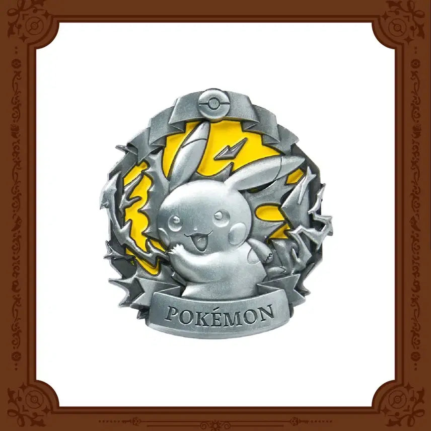 [BUNJANG] Pokemon Pikachu Metal Pin Badge / <상태완벽> 포켓몬스터 피카츄 메탈 핀 뱃지
