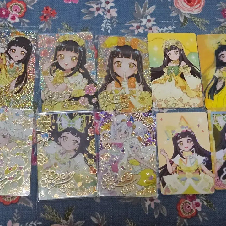 [BUNJANG] IDOLY PRIDE Suzukaze Tsumugi Rare Card Bundle Set / 비밀의 아이프리 스즈카제 츠무기 리리아 일판 사인 일괄
