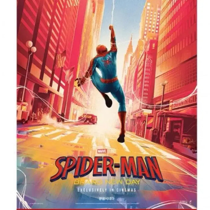 [BUNJANG] Spider-Man "Brand New Day" Bundle Set: Dolby Poster, Kwangwoon Poster, Film, Letter, Badge / 5종 일괄)스파이더맨 돌비+광음 포스터+필름+편지+뱃지