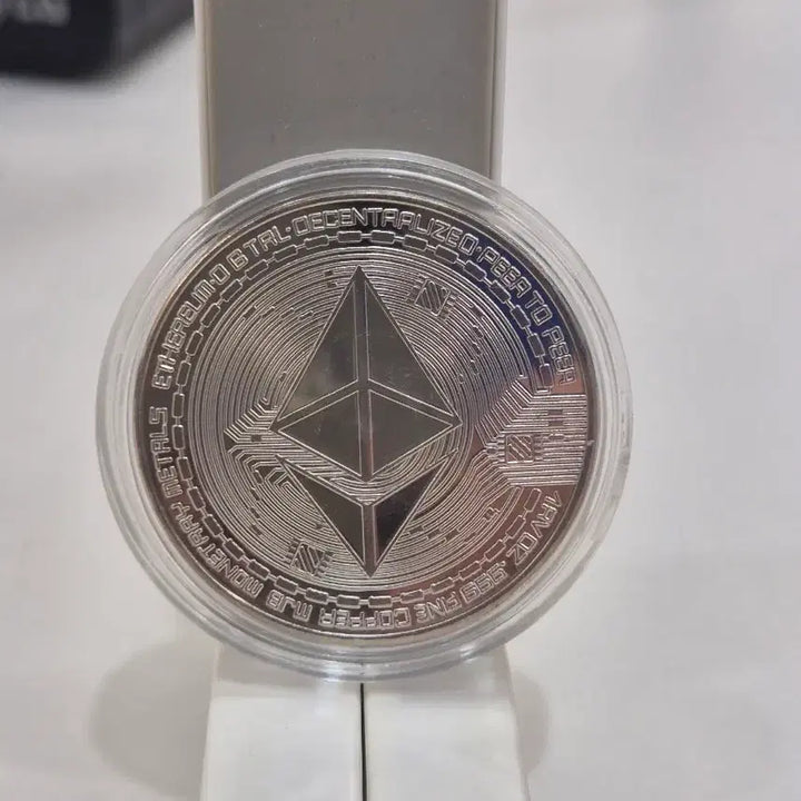 [BUNJANG] Ethereum ETH Commemorative Coin Medal / 이더리움 ETH 기념 코인 메달