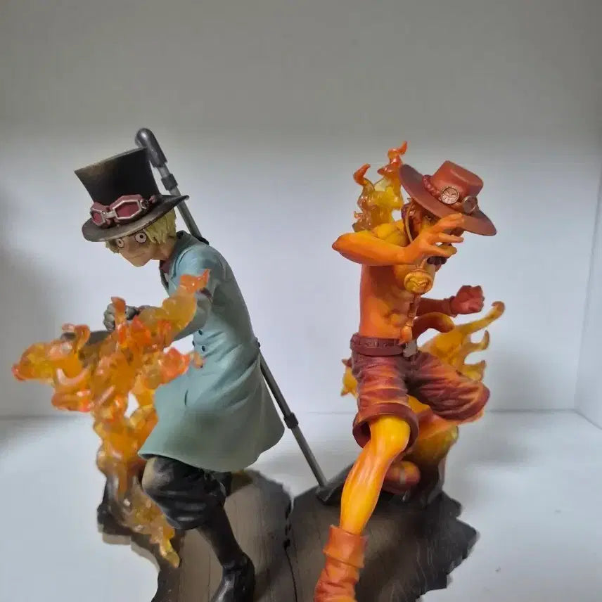 [BUNJANG] One Piece Brotherhood Ace Sabo Figure Bundle Set / 원피스 브라더후드 에이스 사보 피규어 일괄 세트