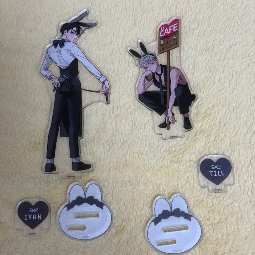 [BUNJANG] A-ST B-ST Ivan Til Acrylic Stand Bundle Set / 일괄 에이스테 바니스테 아크릴 스탠드 이반 틸 양도