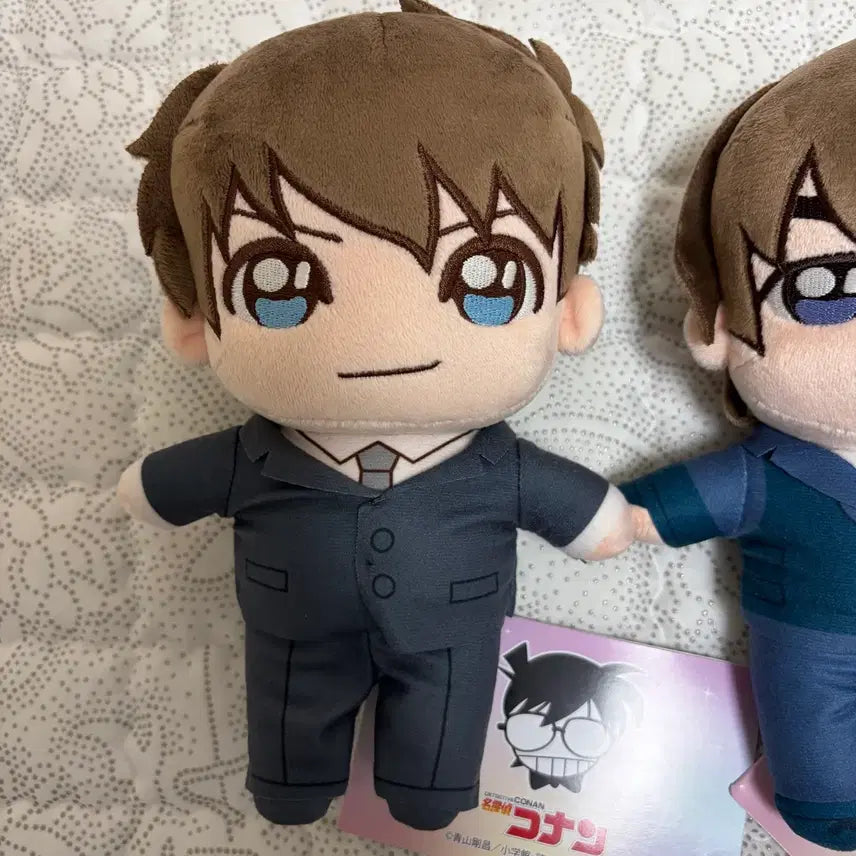 [BUNJANG] Detective Conan Matsuida Jinpei &amp; Hagiwara Kenji Kiramucchi Plush Set / 명탐정 코난 마츠다 진페이 하기와라 켄지 kiramucchi 누이 일괄