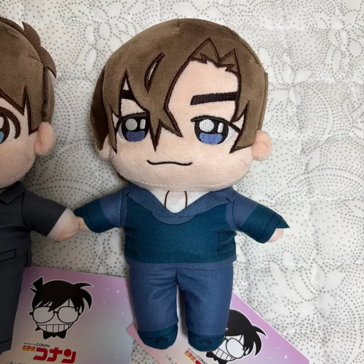 [BUNJANG] Detective Conan Matsuida Jinpei &amp; Hagiwara Kenji Kiramucchi Plush Set / 명탐정 코난 마츠다 진페이 하기와라 켄지 kiramucchi 누이 일괄