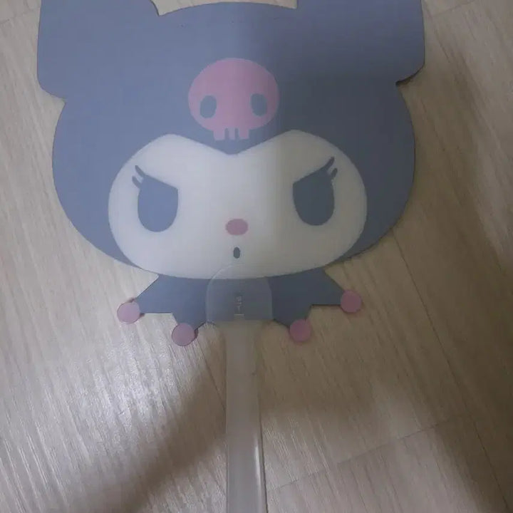 [BUNJANG] Sanrio Kuromi Cheering Fan / 산리오 쿠로미 응원용 부채 1개