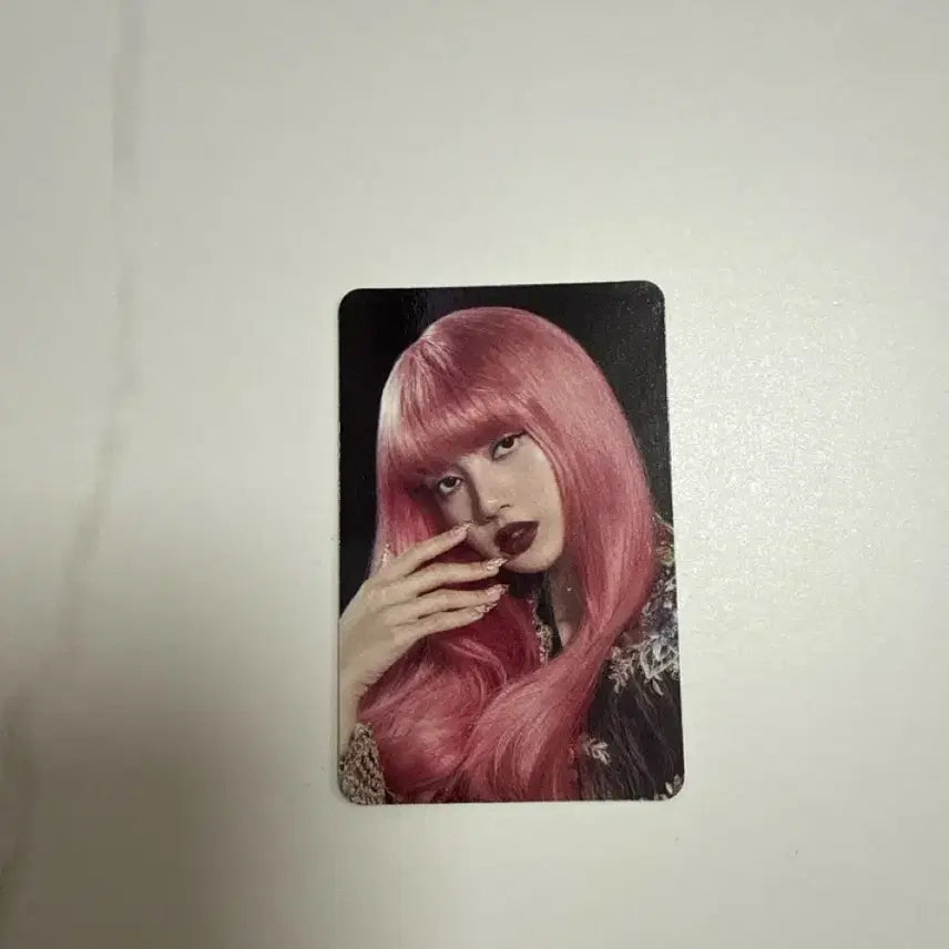 [BUNJANG] BLACKPINK Lisa The Album Lucky Draw Photocard / BLACKPINK 4+1 THE ALBUM PHOTOBOOK LIMITED EDITION LISA HOW YOU LIKE THAT Ver Photocard