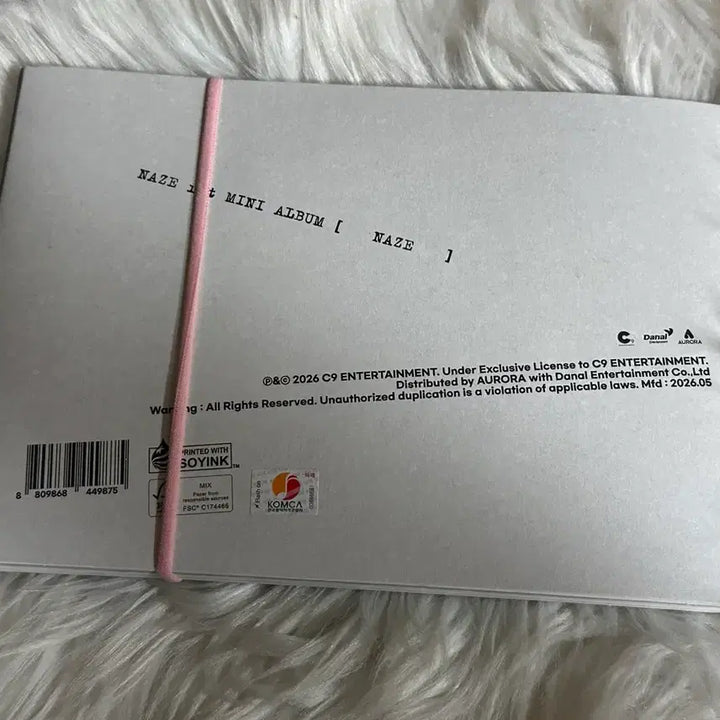 [BUNJANG] NAZE Autographed Album / 네이즈 NAZE 친필 싸인 앨범