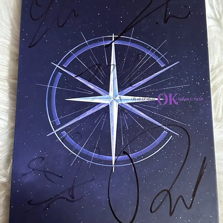 [BUNJANG] CIX 6th EP Album OK Autographed Album / CIX 친필 싸인 앨범