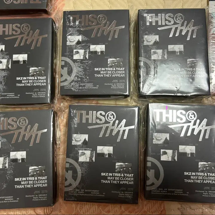 [BUNJANG] Stray Kids SKZ This Photocard Holder / 개봉) 디스앤댓 팬즈 앨범 skz 스키즈 this&amp;that fans