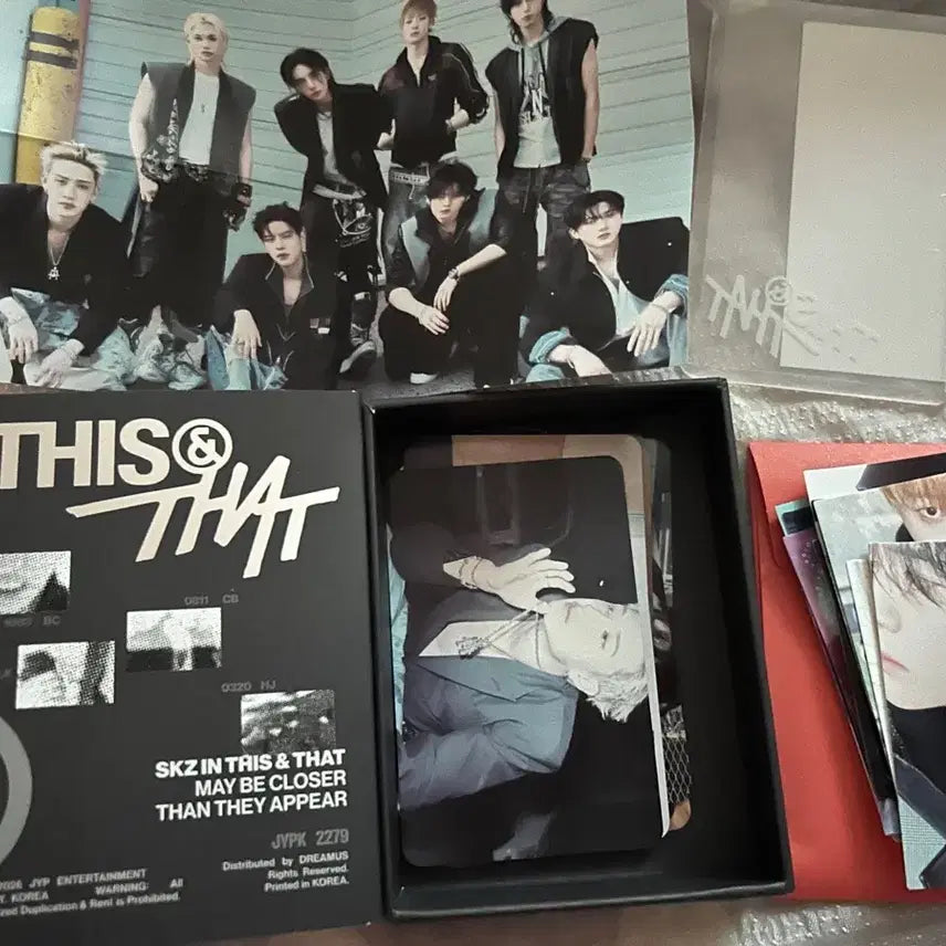 [BUNJANG] Stray Kids SKZ This Photocard Holder / 개봉) 디스앤댓 팬즈 앨범 skz 스키즈 this&amp;that fans