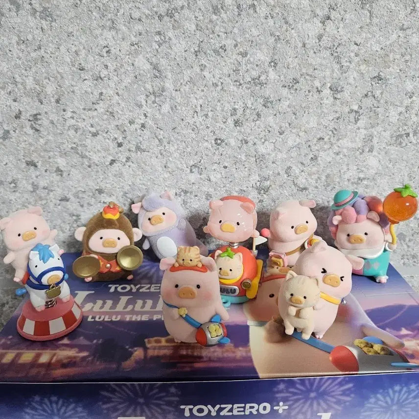 [BUNJANG] TOYZERO+ Rurudopigi Amusement Park Series Full Box / TOYZERO+ 루루더피기 놀이동산 풀박
