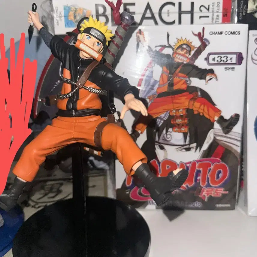 [BUNJANG] Naruto Figure (Unsealed) / 나루토 피규어 72시리즈 (만화책33권 포함)