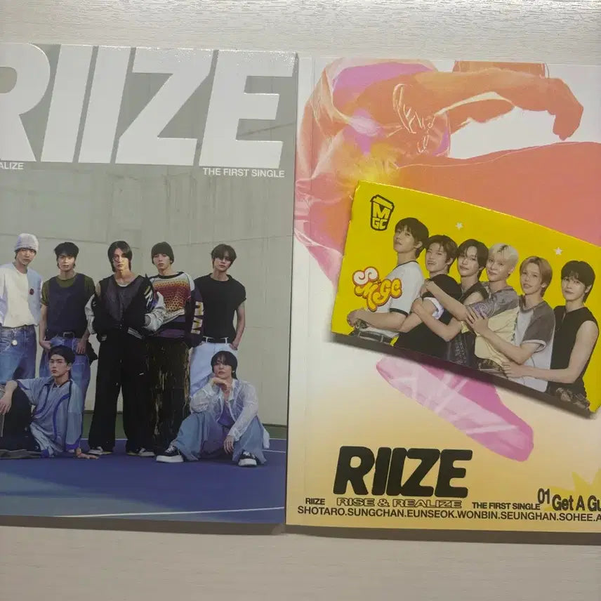 [BUNJANG] RIIZE Get A Guitar Unsealed Album Bundle Set Group Poster / 라이즈 겟어기타 개봉 앨범 단체 포스터 일괄