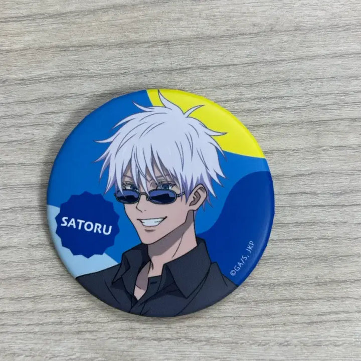 [BUNJANG] Jujutsu Kaisen Holiday Ver. Can Badge / 주술회전 캔뱃지 홀리데이ver