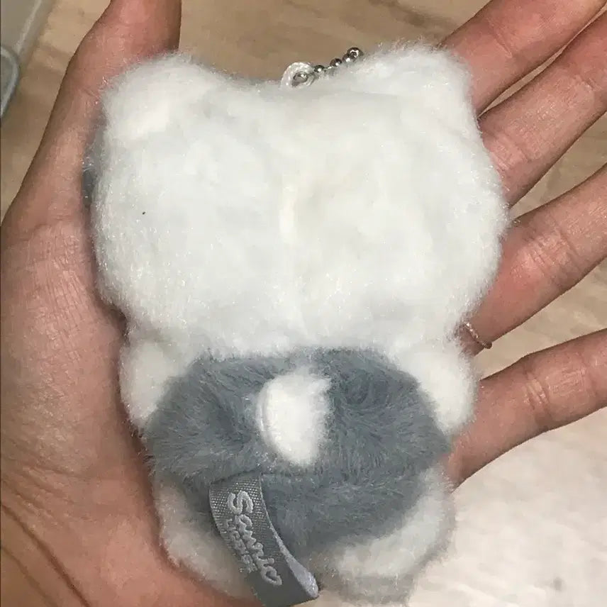 [BUNJANG] Sanrio Kitty Keychain (Black &amp; White) / (새상품 정품) 산리오 흑백 회색 모노톤 키티 키링