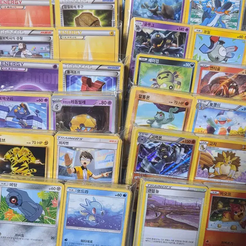 [BUNJANG] Vintage Pokemon Cards Bundle (Approx. 2400) / 고전 포켓몬카드 대량