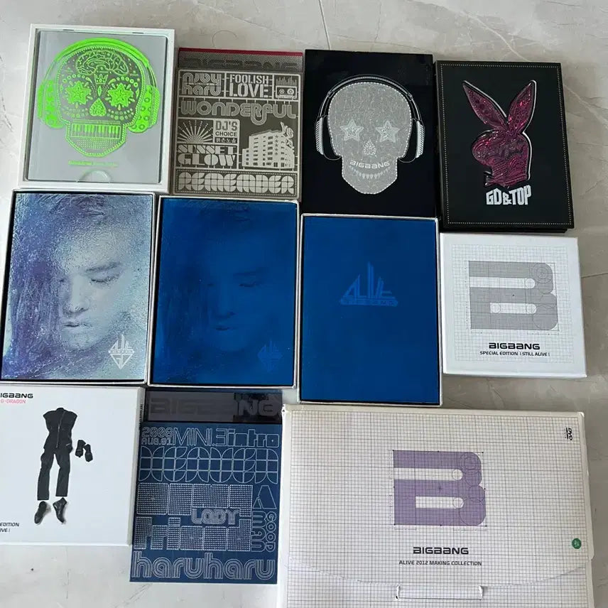 [BUNJANG] Big Bang Bundle Set Albums / 빅뱅앨범일괄
