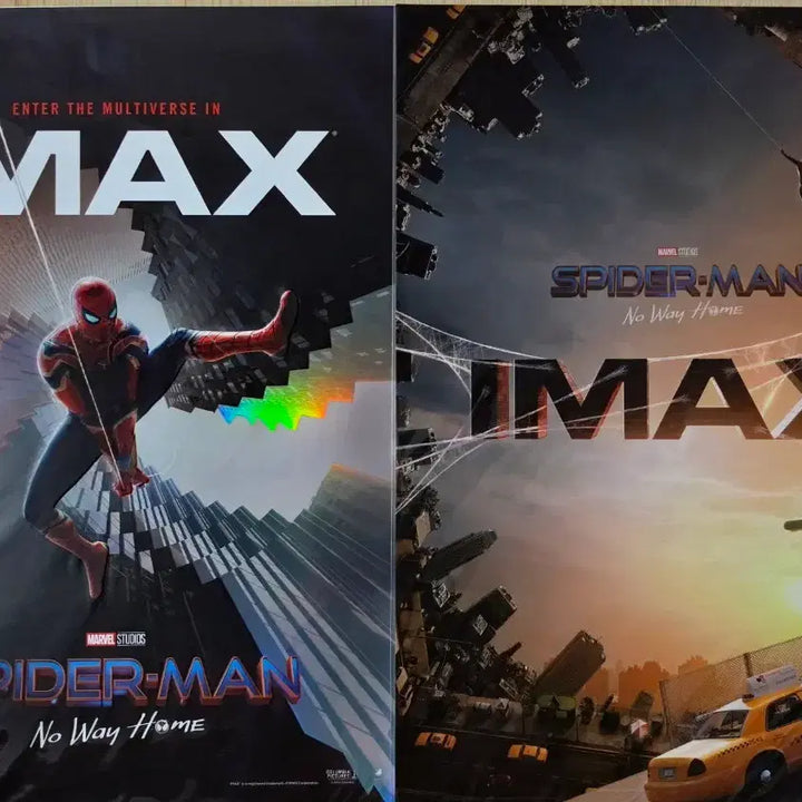 [BUNJANG] Spider-Man: No Way Home ScreenX Poster Set / 스파이더맨 노웨이홈 스크린엑스 포스터 그외포스터
