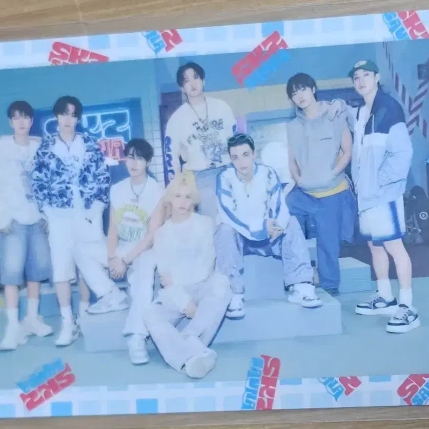 [BUNJANG] Stray Kids Skz Sauna Group Photocard / 스트레이키즈 스키즈사우나 단체포카